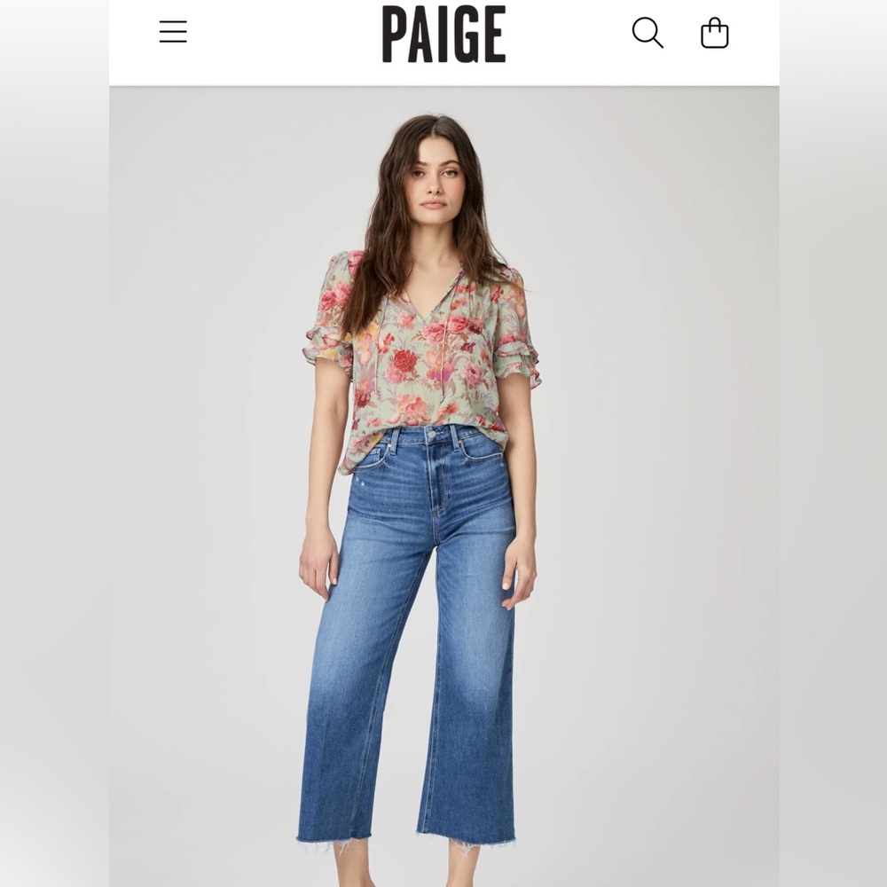 Paige Anessa Wide Leg Jean

Still live on their website for $229 MSRP